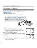 Preview for 40 page of Samsung HMX-T10ON Manual Del Usuario