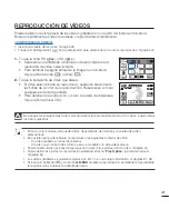 Preview for 47 page of Samsung HMX-T10ON Manual Del Usuario