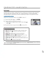 Preview for 55 page of Samsung HMX-T10ON Manual Del Usuario