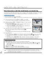 Preview for 76 page of Samsung HMX-T10ON Manual Del Usuario