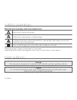 Preview for 4 page of Samsung HMX-U100BP User Manual