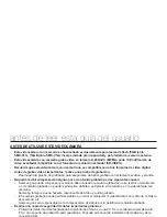 Preview for 5 page of Samsung HMX-U10RN (Spanish) Manual Del Usuario