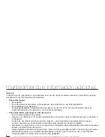 Preview for 122 page of Samsung HMX-U10RN (Spanish) Manual Del Usuario