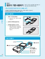 Preview for 10 page of Samsung HMX-U15BD (Korean) User Manual