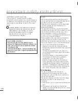 Preview for 8 page of Samsung HMX-U15BN User Manual