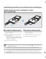 Preview for 35 page of Samsung HMX-U15BN User Manual