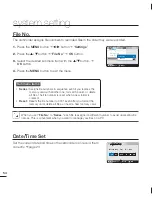 Preview for 64 page of Samsung HMX-U15BN User Manual