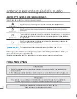 Preview for 2 page of Samsung HMX-U20BN Manual Del Usuario