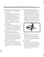 Предварительный просмотр 6 страницы Samsung HMX-U20BN User Manual