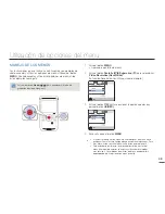 Предварительный просмотр 47 страницы Samsung HMX-W200RN (Spanish) Manual Del Usuario