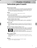 Preview for 3 page of Samsung HP-P4261 Manual Del Instrucción