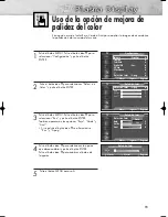 Preview for 93 page of Samsung HP-P4261 Manual Del Instrucción