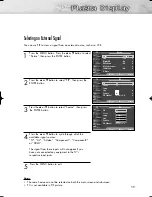 Preview for 59 page of Samsung HP-R4252 Owner'S Instructions Manual