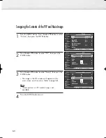 Preview for 60 page of Samsung HP-R4252 Owner'S Instructions Manual