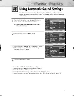 Preview for 71 page of Samsung HP-R4252 Owner'S Instructions Manual