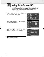 Preview for 72 page of Samsung HP-R4252 Owner'S Instructions Manual