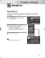 Preview for 129 page of Samsung HP-R4252 Owner'S Instructions Manual