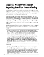 Preview for 2 page of Samsung HP-R4272 Owner'S Instructions Manual