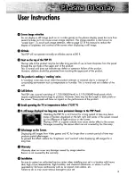 Preview for 3 page of Samsung HP-R4272 Owner'S Instructions Manual