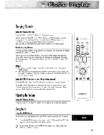 Preview for 45 page of Samsung HP-R4272 Owner'S Instructions Manual