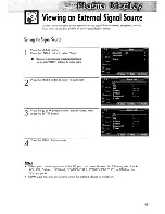 Preview for 49 page of Samsung HP-R4272 Owner'S Instructions Manual