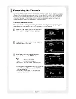 Preview for 161 page of Samsung HP-R4272 Owner'S Instructions Manual