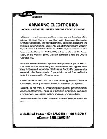 Preview for 181 page of Samsung HP-R4272 Owner'S Instructions Manual