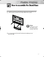 Preview for 17 page of Samsung HP-R4272C Owner'S Instructions Manual