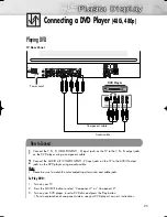 Preview for 25 page of Samsung HP-R4272C Owner'S Instructions Manual