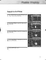 Предварительный просмотр 57 страницы Samsung HP-R4272C Owner'S Instructions Manual