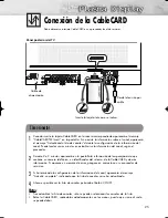 Предварительный просмотр 25 страницы Samsung HP-R5052 Manual De Instrucciones