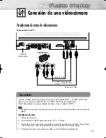 Предварительный просмотр 27 страницы Samsung HP-R5052 Manual De Instrucciones