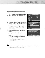 Предварительный просмотр 43 страницы Samsung HP-R5052 Manual De Instrucciones