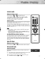 Предварительный просмотр 45 страницы Samsung HP-R5052 Manual De Instrucciones