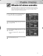 Предварительный просмотр 75 страницы Samsung HP-R5052 Manual De Instrucciones