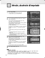 Предварительный просмотр 102 страницы Samsung HP-R5052 Manual De Instrucciones