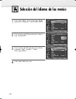 Предварительный просмотр 106 страницы Samsung HP-R5052 Manual De Instrucciones