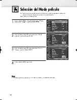 Предварительный просмотр 108 страницы Samsung HP-R5052 Manual De Instrucciones