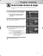 Предварительный просмотр 115 страницы Samsung HP-R5052 Manual De Instrucciones