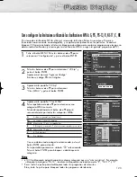 Предварительный просмотр 123 страницы Samsung HP-R5052 Manual De Instrucciones