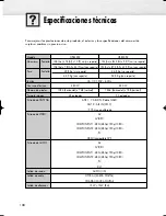 Предварительный просмотр 138 страницы Samsung HP-R5052 Manual De Instrucciones