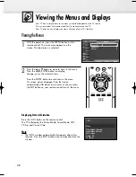 Preview for 38 page of Samsung HP-R6372 Owner'S Instructions Manual