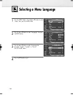 Preview for 104 page of Samsung HP-R6372 Owner'S Instructions Manual