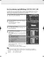 Preview for 124 page of Samsung HP-R6372 Owner'S Instructions Manual