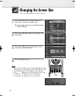 Предварительный просмотр 40 страницы Samsung HP-R8082 Owner'S Instructions Manual