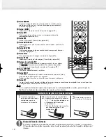 Предварительный просмотр 12 страницы Samsung HP-S4253 Manual De Instrucciones