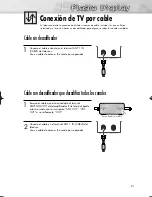 Предварительный просмотр 21 страницы Samsung HP-S4253 Manual De Instrucciones