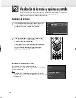 Предварительный просмотр 36 страницы Samsung HP-S4253 Manual De Instrucciones