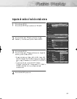 Предварительный просмотр 49 страницы Samsung HP-S4253 Manual De Instrucciones