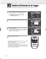 Предварительный просмотр 52 страницы Samsung HP-S4253 Manual De Instrucciones